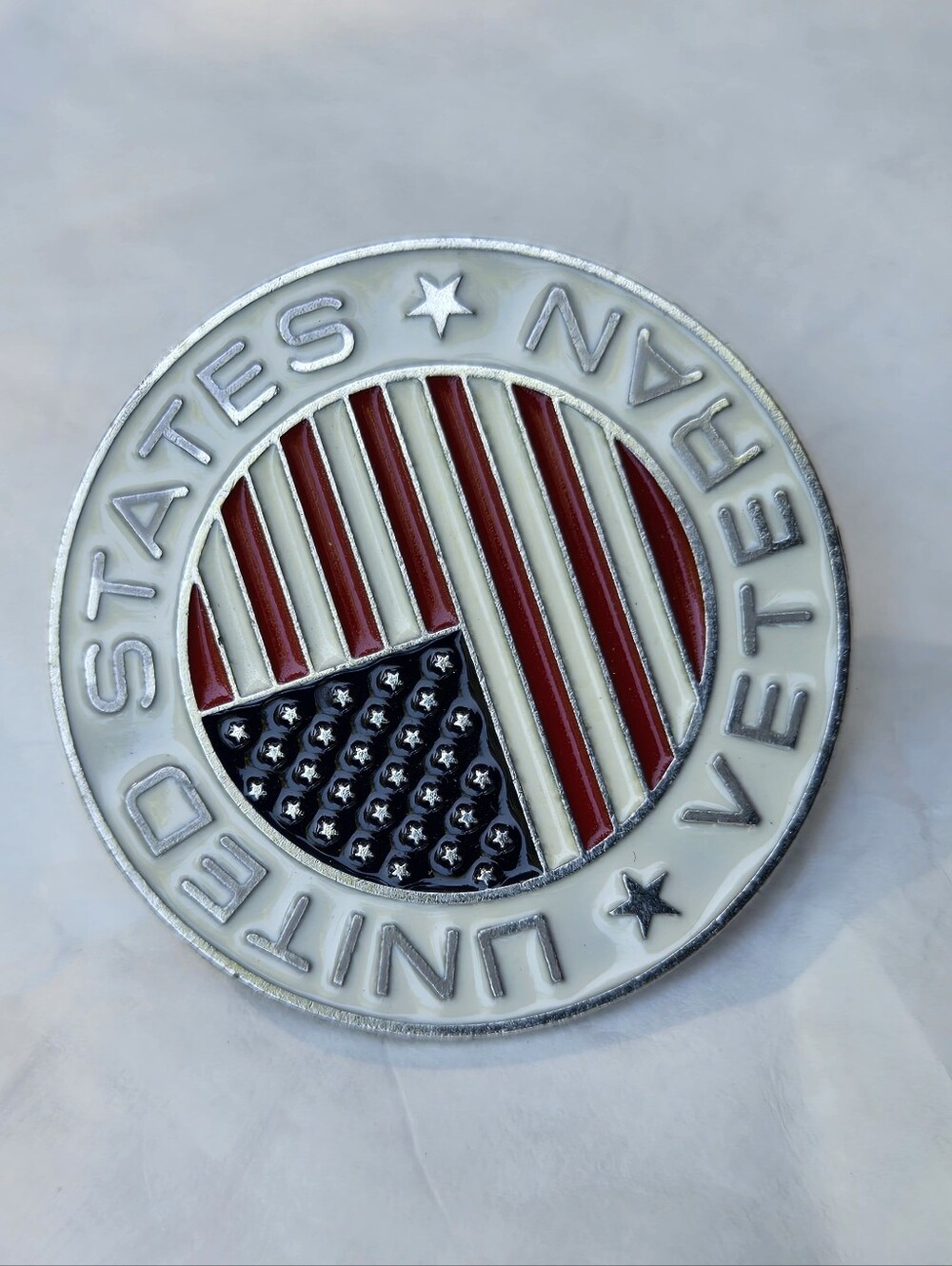 United States Veteran Lapel Pin Enamel USA Military Pin Pinback Fashion Costume